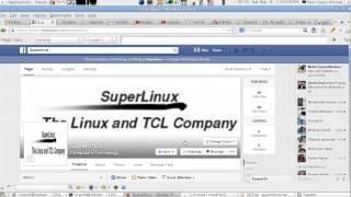 How to reach and contact me, superlinux, on facebook?