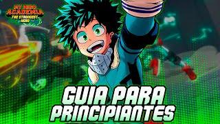 GUÍA PARA PRINCIPIANTES!‍ | MY HERO ACADEMIA THE STRONGEST HERO