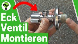 Eckventil Montieren  TOP ANLEITUNG: Wie Eckventile am Waschbecken mit Hanf & Teflonband Einbauen???