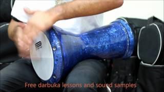 Egy Gawhara Sombaty Darbuka with Power Beat Skin