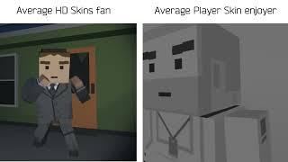 Average HD Skins fan vs Average player skin enjoyer | Simple Sandbox 2