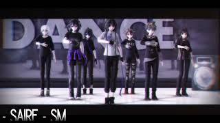 【MMD x Chicos Yandere】- BTS 방탄소년단 - Dope 쩔어 -【Collab With Can-FNAF】