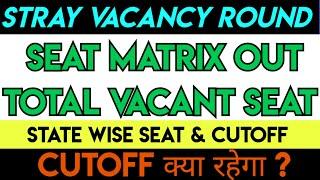 Neet 2024 Stray Vacancy Round New College  & Choice Filling ProblemlSeat Matrix Stray Vacancy Cutoff