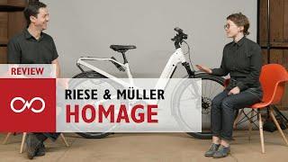 Review: Riese & Müller Homage | A One Of A Kind Step-Through Full Suspension Electric Adventure Bike