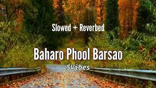 Baharo Phool Barsao By Mohammad Rafi [ Slowed and Reverbed] SVibes