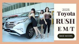 2023 Toyota Rush E Manual | Interior and Exterior Review