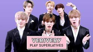 VERIVERY Reveal Who's The Biggest Kpop Fan, The Best Dancer And More! | Superlatives | Seventeen