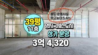 명지국제신도시 입지좋은 상가 매매 및 분양