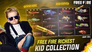 2 Crore ka I'd In Free fire ll Richest Kid only 11 years old 