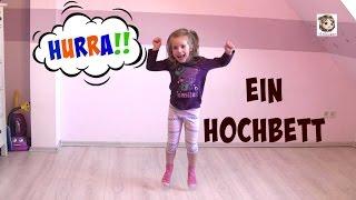 Ein Hochbett für das Kinderzimmer - Aufbau und Probe liegen  Hannah Spezial