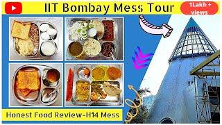 IIT Bombay Complete Mess Tour | H14 MESS FOOD | @rakesh_official | VLOG #4| Rakesh Doddamani |#food