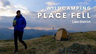 Solo Wildcamping on Place Fell | Stunning views of the Lake District National Park | Hilleberg Soulo