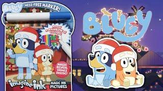 Bluey Christmas Imagine Ink Coloring & Activity Book | Christmas Coloring with Mess-Free Marker