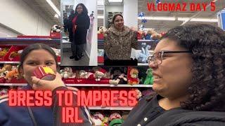 I PLAYED DRESS TO IMPRESS IRL*vlogmaz day 5*