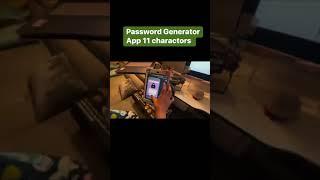 Learned to created password generator apps #password #security #generator #secure #shortvideo