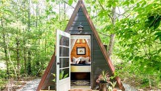 Tiny A-Frame: FULL TOUR