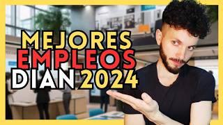 Los EMPLEOS más FÁCILES de GANAR | Concurso DIAN 2024