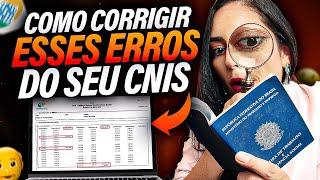 3 DICAS PRA CONSERTAR SEU CNIS E NÃO PERDER DINHEIRO NA SUA APOSENTADORIA NO INSS 2024