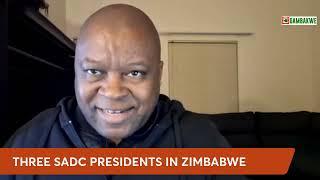 WATCH LIVE: Three SADC Presidents to confront Mnangagwa already in Zimbabwe