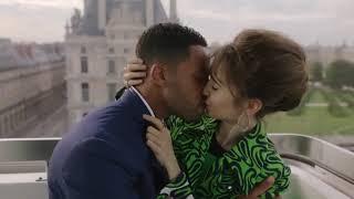 Emily in paris 3   Emily and Alfie kiss scene