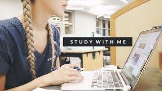 STUDY WITH ME AT THE HPD LIBRARY | 치대/의대 도서관에서 같이 공부해요