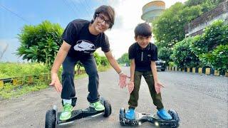 hoverboard Race With Kunali 