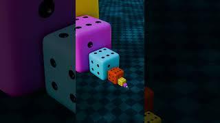 Dice Infinite 5 #satisfyingvideo #shorts