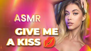 Hot kisses Tina Glow - Kiss ASMR 
