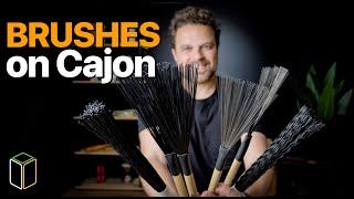 Learn How to Use Brushes on Cajon - Lesson