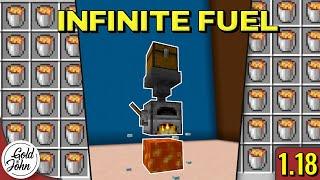 INFINITE FUEL Minecraft 1.17 Tutorial - EASY