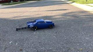 No Prep RC Drag Car using my new KYOSHO KT-432PT TOUCH SCREEN RX