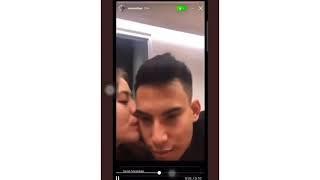 Heboh!! Okin Zara ciuman bibir langsung viral, video full