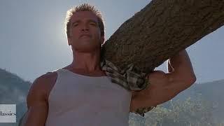 Arnold Schwarzenegger Commando 1985 Intro Scene