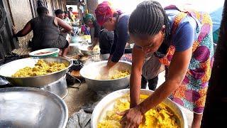 West Africa's BIGGEST MARKET!! Ghana Street Food at Kejetia Market | Kumasi, Ghana