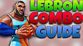 How to COMBO with Lebron LEBRON JAMES COMBOS (Multiversus 2024)