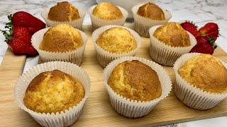 КЛАССИЧЕСКИЕ ванильные капкейки | Лучший рецепт | vanilla cupcakes recipe