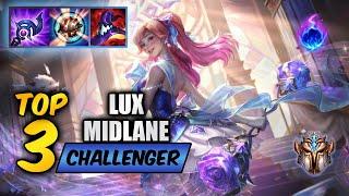 Wild Rift Lux TOP 3 - S15 rank game + build