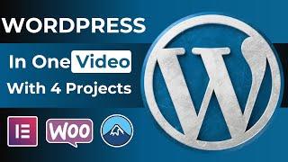 wordpress full course in one video in Hindi 2024 | Wordpress tutorial with 4 projects