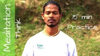 How to Meditate - Meditation for Beginners - Meditation THINK -  Yoga with Amit