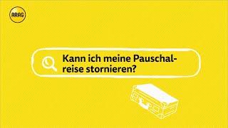 Fragen zur Reisestornierung? Der ARAG Rechtsschutz hilft.