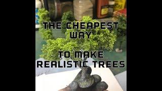 Realistic And Cheap Wargaming Trees Less Than £1 For Warhammer 40k Fantasy & Historical