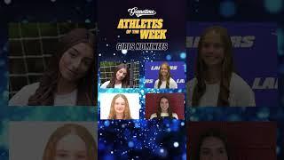 GameTimeCT Athlete of the Week, Girls sports nominees (Week 10)