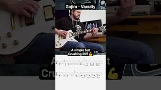 this simple #Gojira riff is CRUSHING 