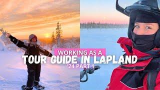 2 Weeks in my Life as a Tour Guide in Lapland! Snow Village & More