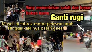 Tertib lalulintas || musli di T_4_8_R_4_K motor lawan arah || ganti pengobatan || R1Cuhhhhh