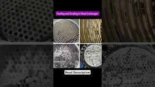 Fouling and Scaling in Heat Exchanger #shorts #heatexchanger