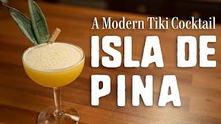 A modern tropical cocktail you need to try... The Isla de Piña