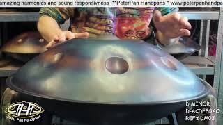 D Minor Nitrided Steel Handpan by PeterPan Handpans - Best beginner handpan scale in our opinion