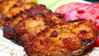 Fish Fry recipe in Hindi | Easy and Tasty Fried Fish | Surmai Fish Fry  | Crispy Fish Fry recipe