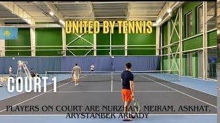 The Game on December 22 Court 1 Nurzhan Meiram Askhat Arystanbek Arkady